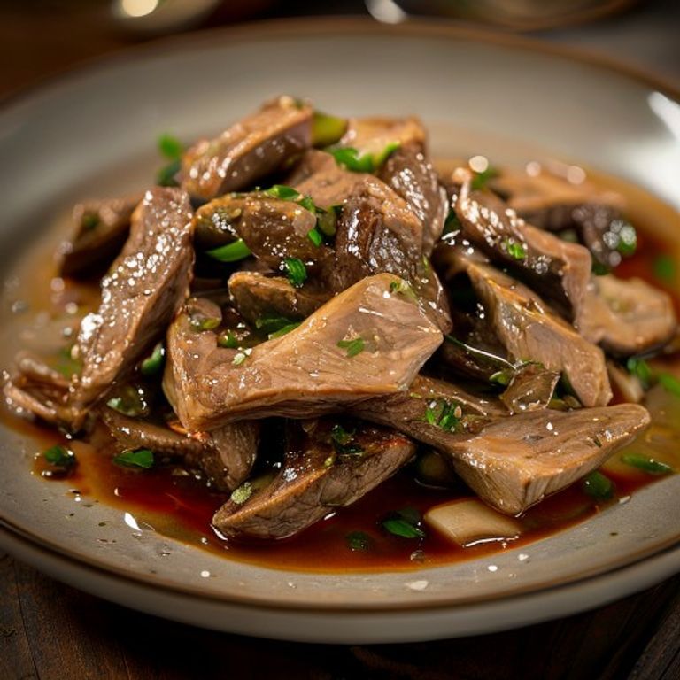 Bœuf à la sauce d'huître