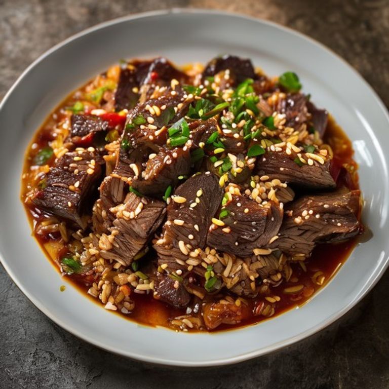 Riz au bœuf braisé