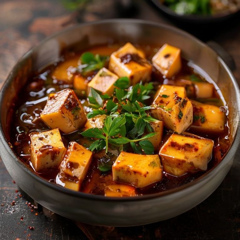 Tofu braisé en cocotte
