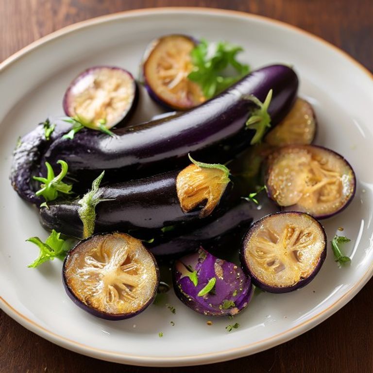 Aubergines parfumées
