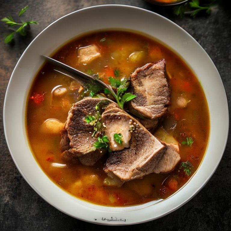 Soupe de mouton tonifiante