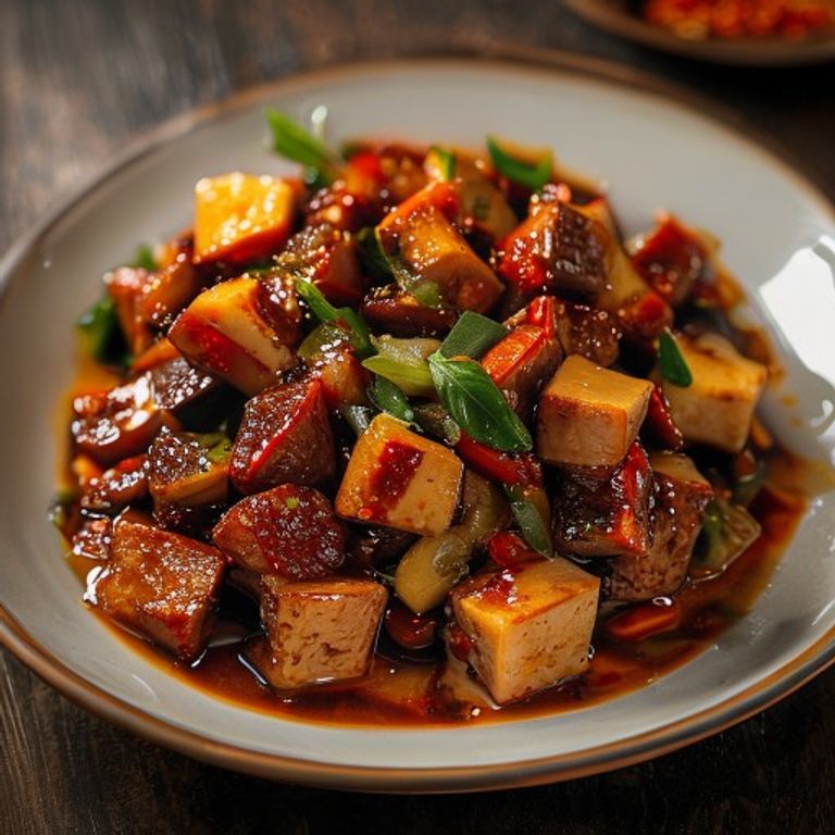 Bœuf bouilli du Sichuan au tofu