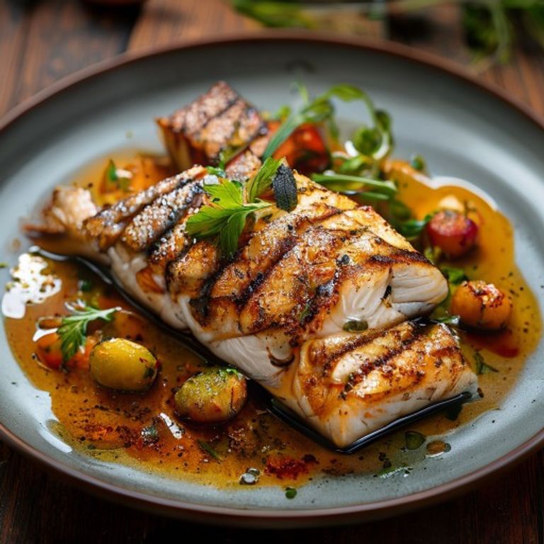 Poisson grillé spécialité