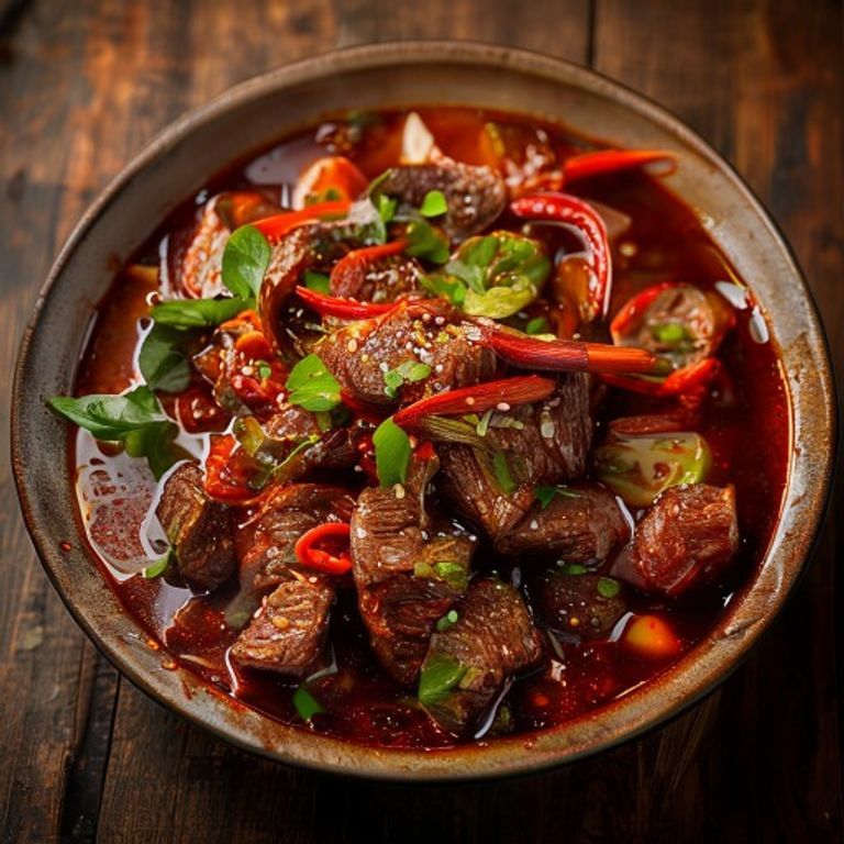 Bœuf façon malatang du Sichuan