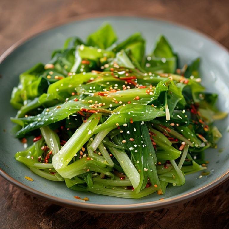 Chou sauté aux vermicelles