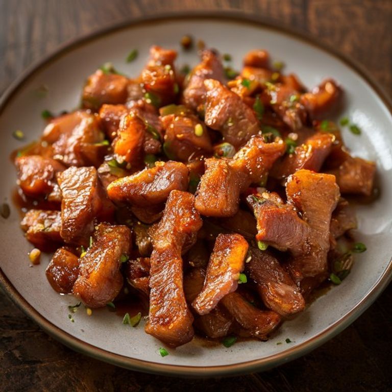 Oreilles de porc sautées