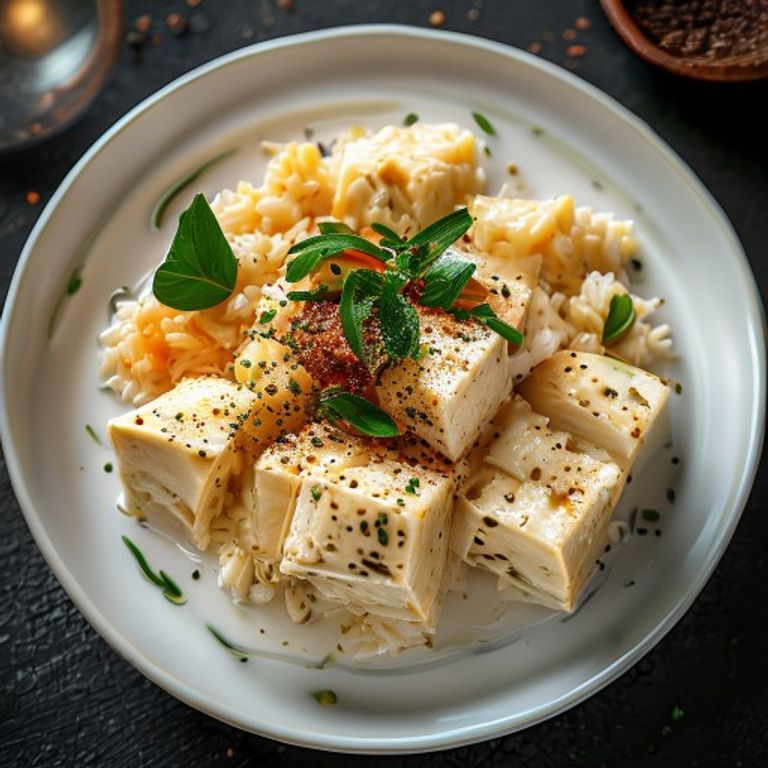 Riz au tofu